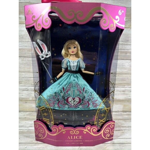 Disney Alice In Wonderland & Queen Of Hearts Midnight Masquerade Dolls Bundle - Picture 2 of 9